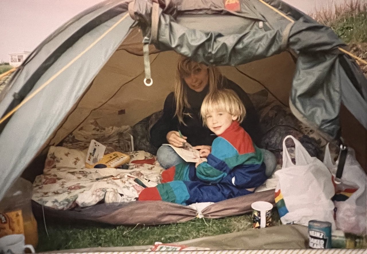Read more about the article UK: Camping in Cornwall 1994