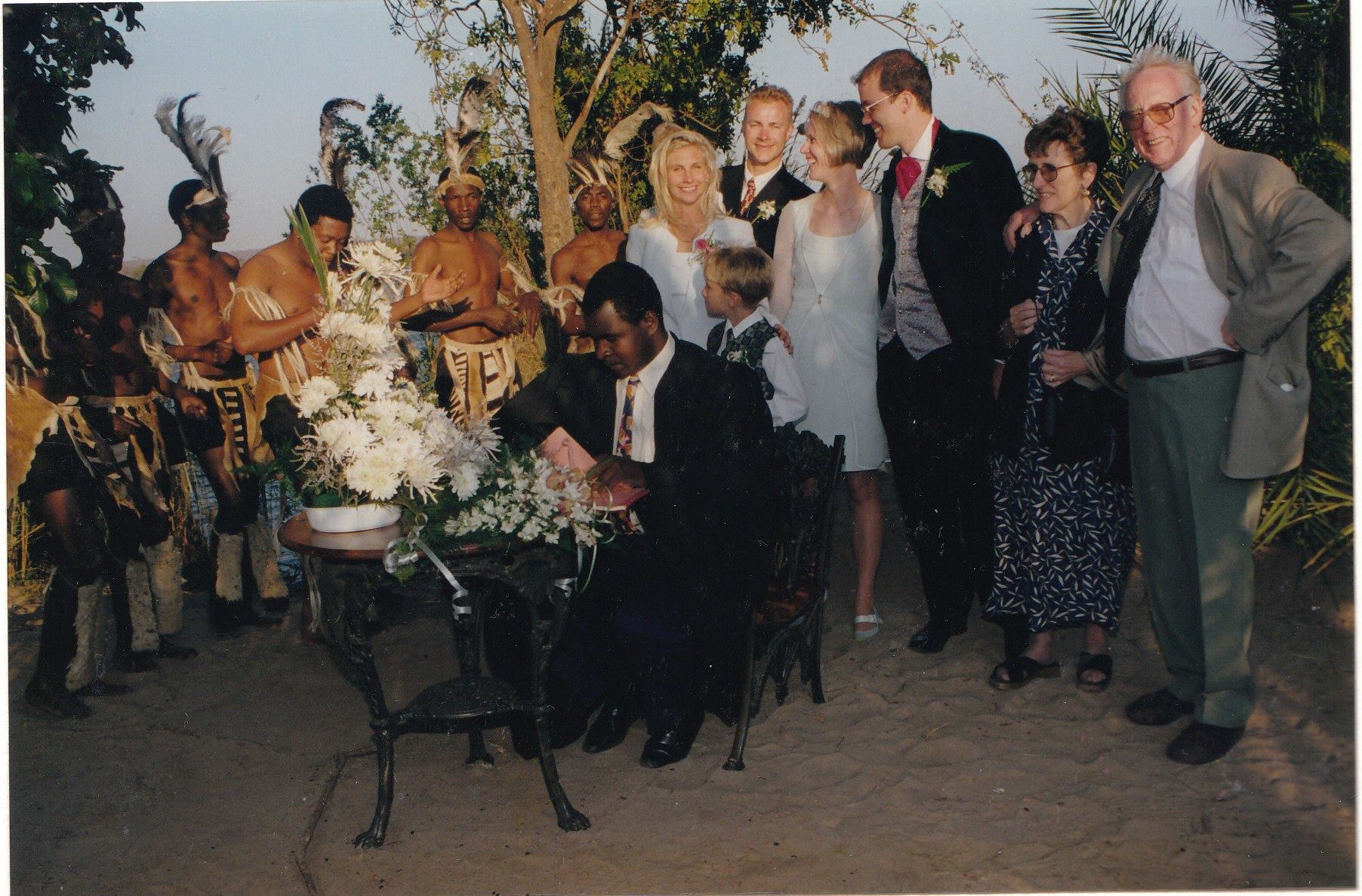 Read more about the article Victoria Falls: Coe Wedding on the Zambezi, 1998