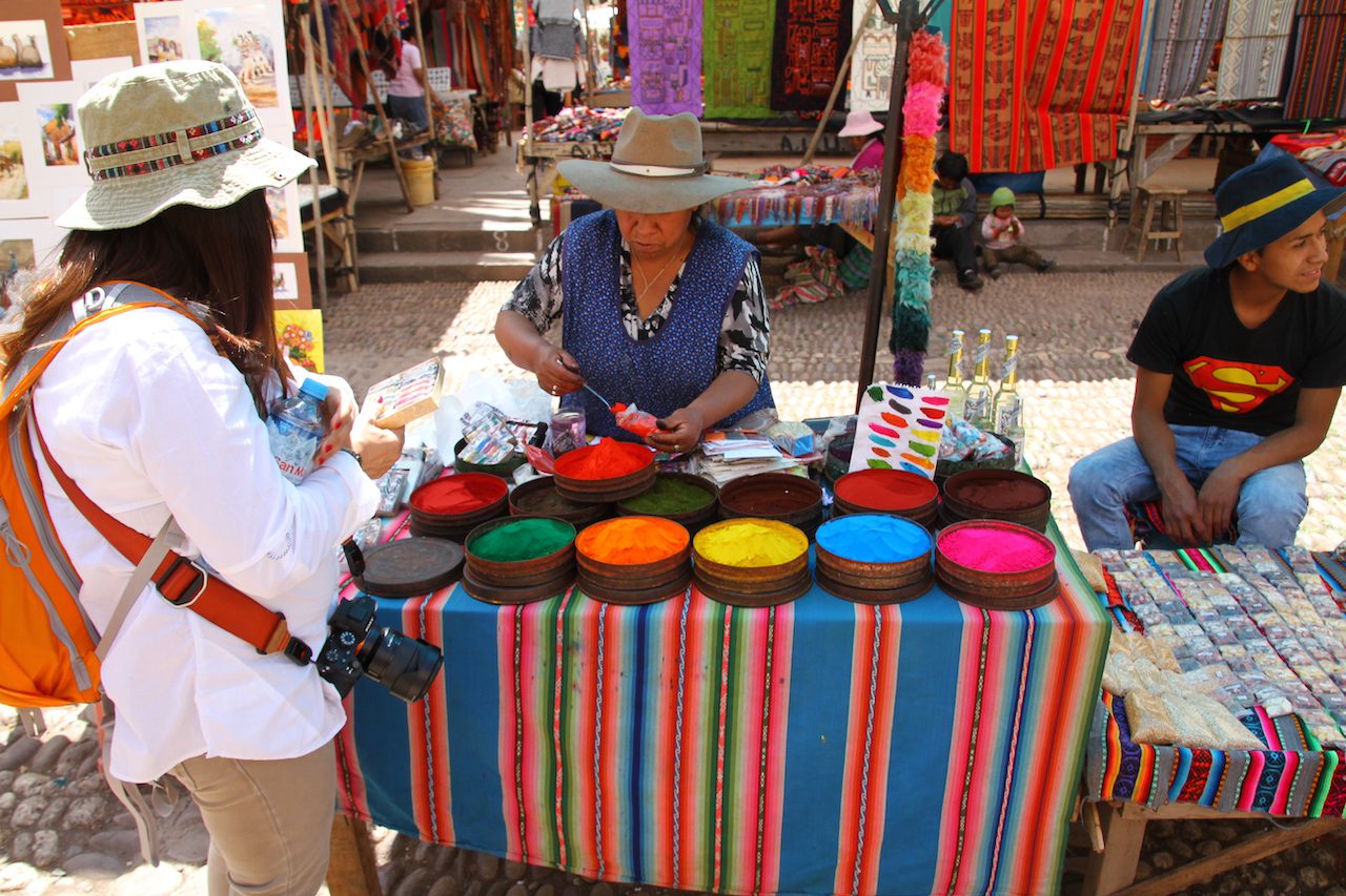 Read more about the article Cusco and surrounds:  Sacred Valley of the Incas, Pisac, Moray, Maras etc